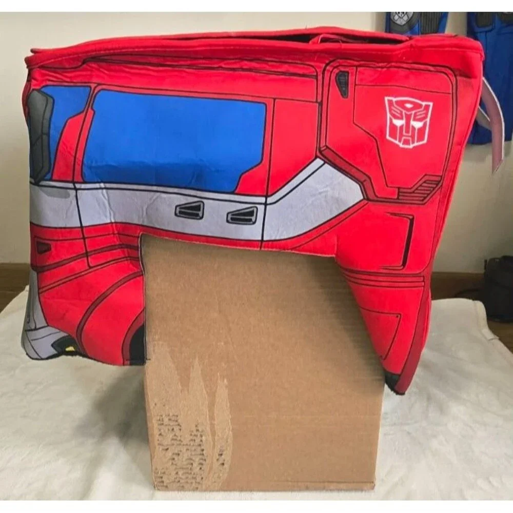 Boys Transformers Optimus Prime Converting Costume & Shield Boys Size Medium 7-8